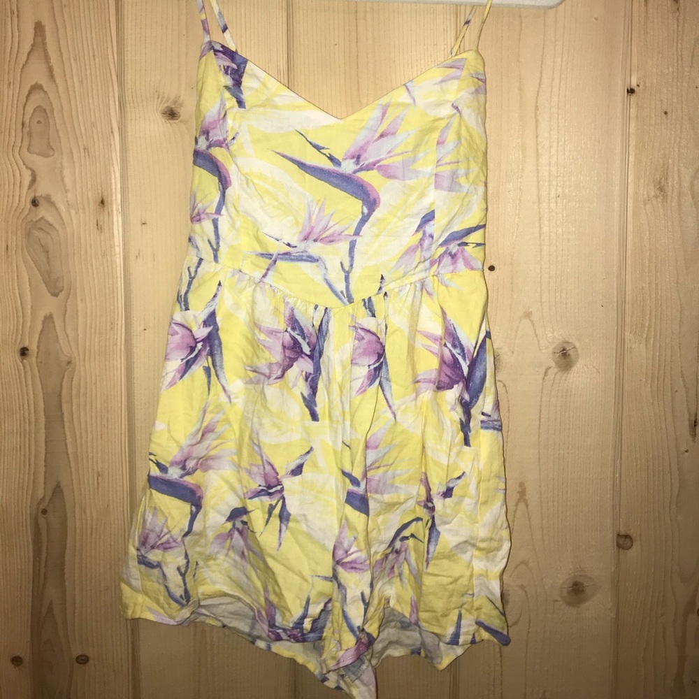 Forever 21 Floral Romper